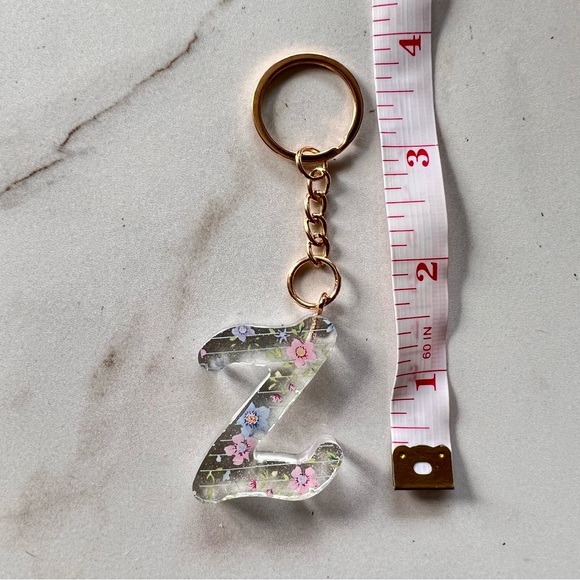 Handmade Initial Keychain | Letter Z - Picture 4 of 4